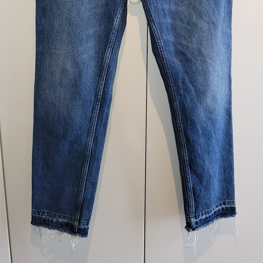 sandro High Waist Straight Leg 100% Cotton Jeans EU Size 38/US 6 - Picture 4 of 10